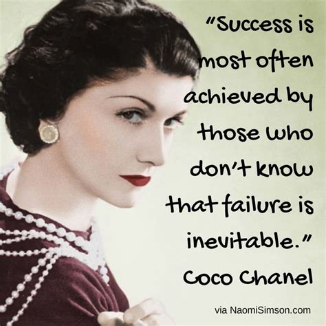 coco chanel quotes about success|coco chanel most famous quotes.